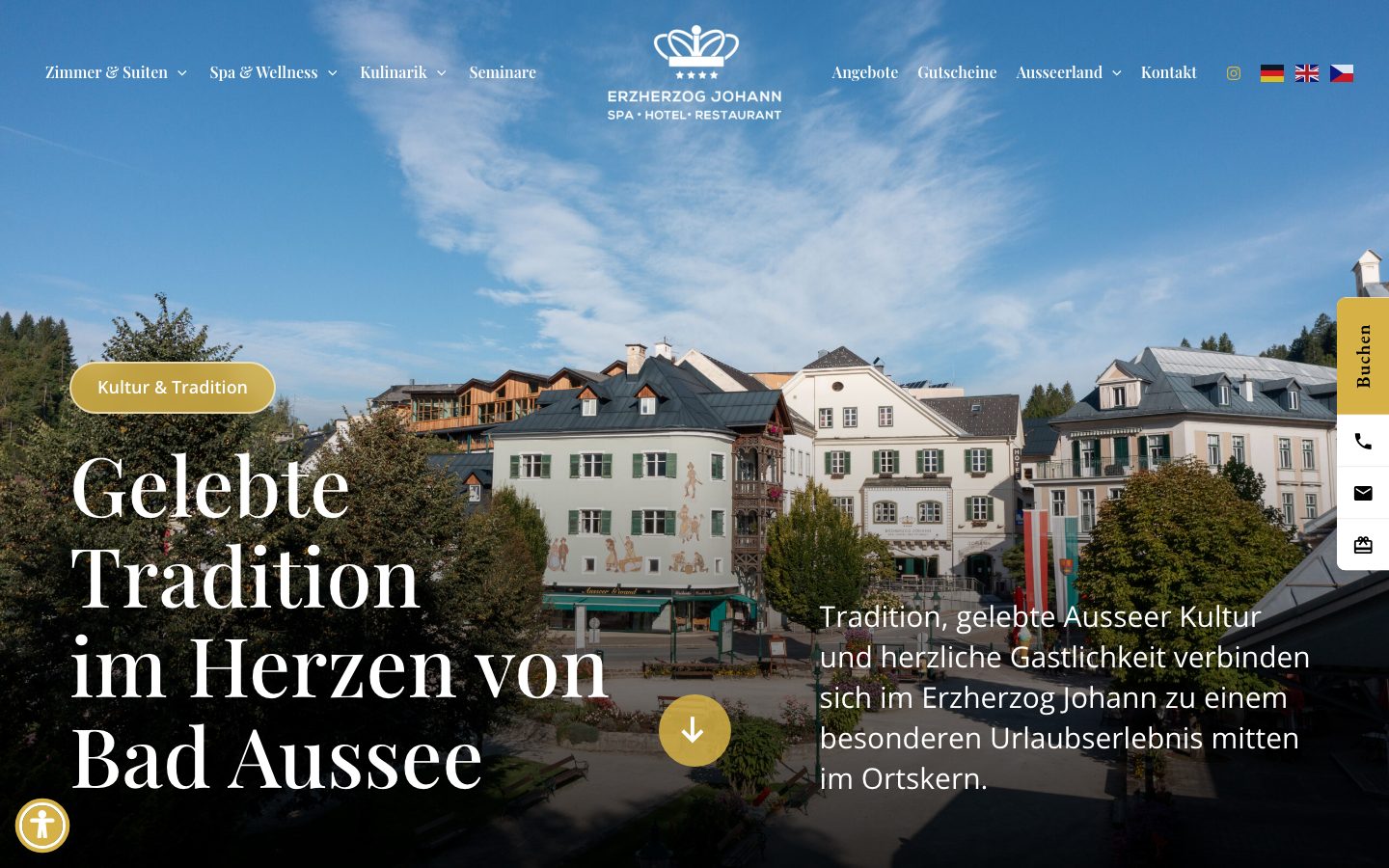 Home page of erzherzogjohann.at
