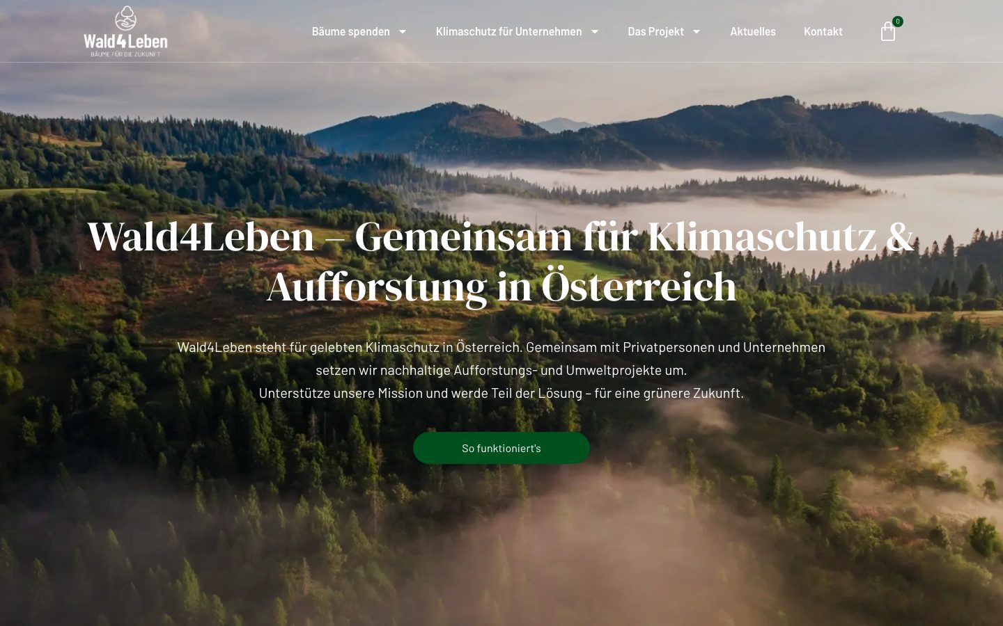 Startseite von wald4leben.at